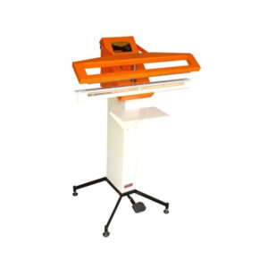 T-Tech 16" inch (400 mm) Hot Bar Type Foot Sealer - 500W with 1 Year warranty Descriptions : Direct foot sealers specializing in BOPP, aluminum foil & paper laminated pouch packaging are hot bar sealers. Features : During output, they are simple to operate and free both hands, adding even more effectiveness to the production lines. Advantages : Self-standing type Easy to operate Adjustable pouch stand Various sealing width Ergonomic design Specifications : Model Name : 400 PH Product Type : Hot Bar Pedal Sealers Brand : T-Tech Sealing Length : 400 mm Sealing Width : 12 x 5 mm Power : 500 Watt Voltage : 230 V Heater : Tubular Heater Automation Grade : Manual Weight : 23 kg (Approx.) Warranty : 1 year manufacturer warranty. Usage/Application : For all thermoplastic pouches In the food, pharmaceutical & manufacturing sectors, these sealers have a broad spectrum of applications. Note : This warranty does not cover damages due to accident, mishandling/negligence. Heating element, fiber fabric/tape, chipping/peeling of paint/enamel, denting of body part are also not come under warranty. Toolsvilla deals in various types of Packaging Machinery. A wide range of Foot/Pedal Sealing Machines are heat sealing machine used to seal all different types of packaging, from polyethylene and polypropylene bags to thermoplastic packaging.